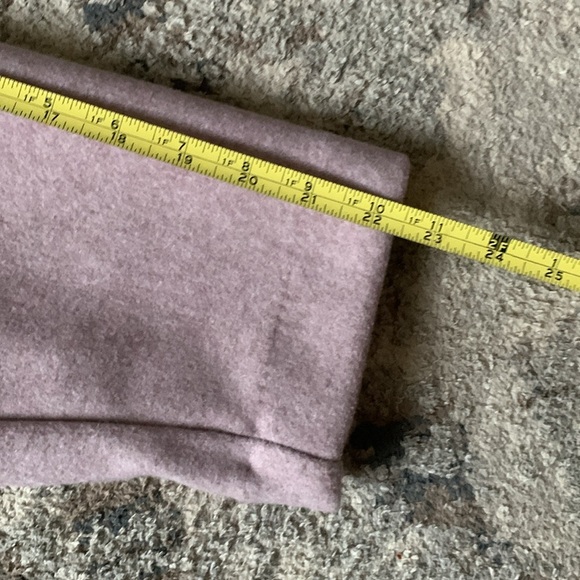 XL Old Navy Pink Soft Long Wool Over Mauve Overcoat Jacket‎ pea coat mid length - Picture 11 of 12